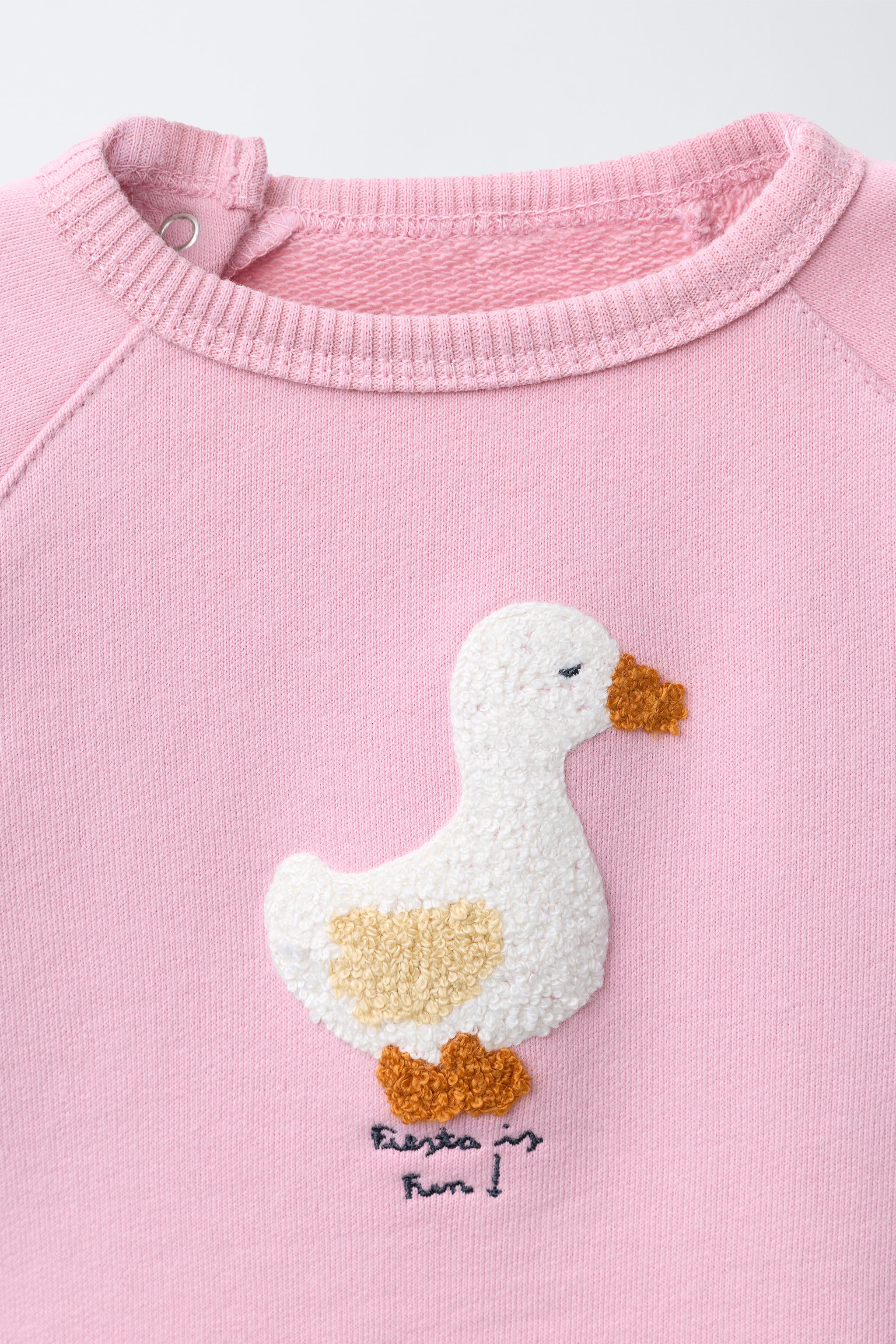 SWEAT PIÈCE EN VELOURS BOUCLÉ